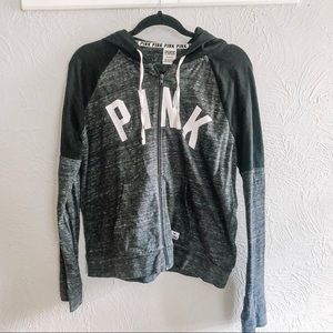 VS Pink Zip Up Hoodie